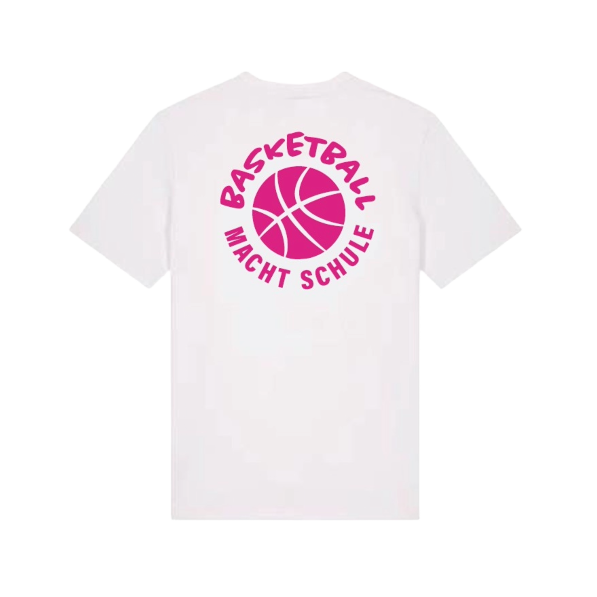 Iconic Baumwoll-T-Shirt pinkes Logo Frauen